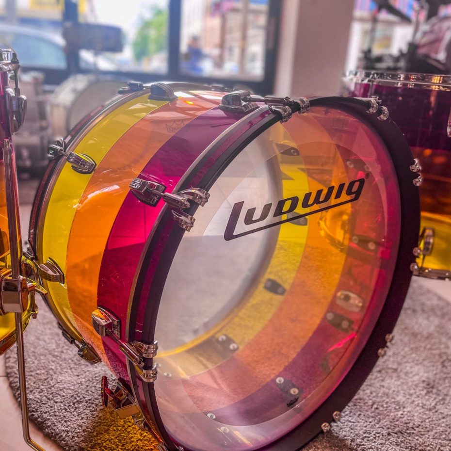 Ludwig Vistalite Tequila Sunrise Drum Accessories