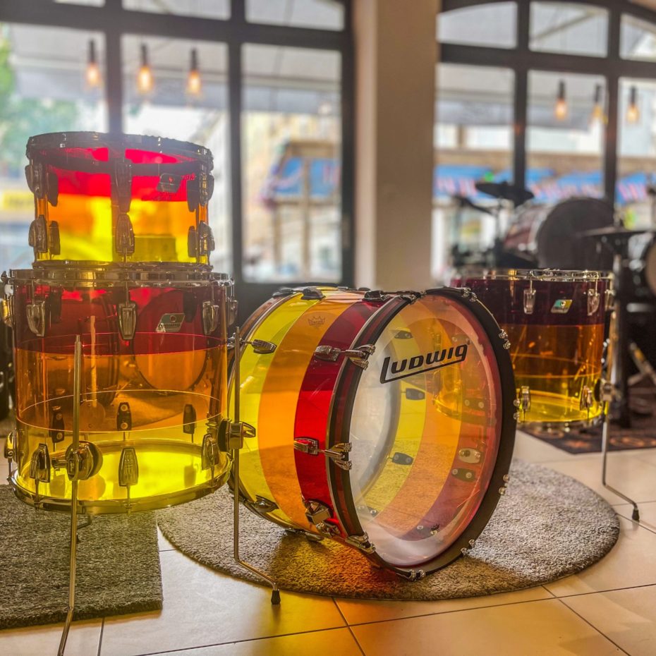 Ludwig Vistalite Tequila Sunrise Drum Accessories